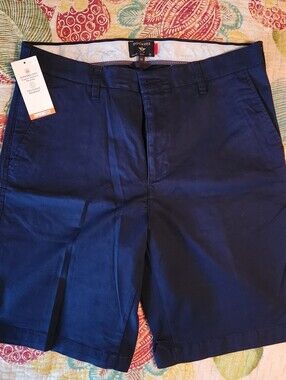 Dockers Mens Flat Front Shorts, Size 36